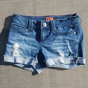 Blue Jean Shorts